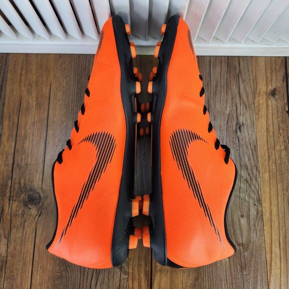 Nike Mercurial Vapor 12 Club MG/FG Mens Sz 11 Orange Soccer Cleats AH7378-810 - Picture 6 of 9